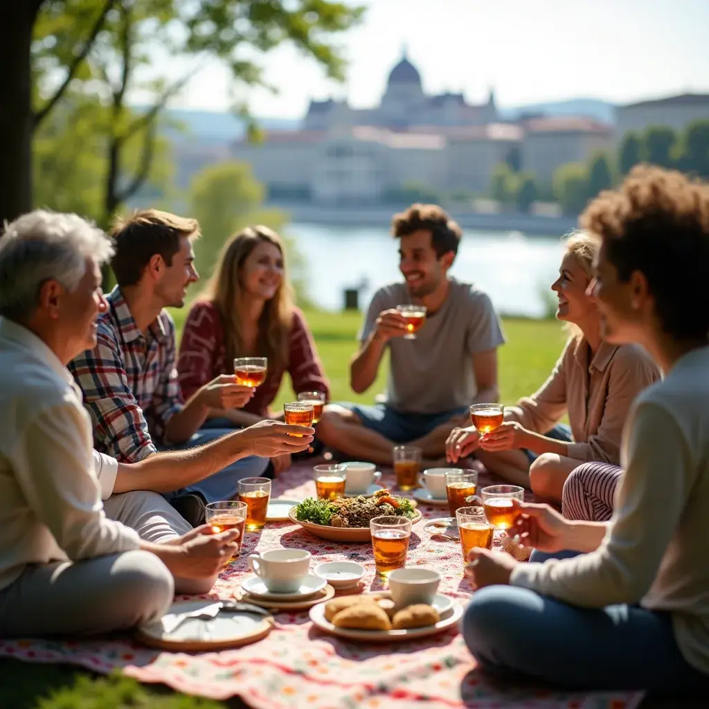 Közelről készült fotó a szív erősítésére szolgáló tealevelekről.